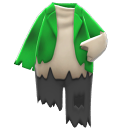Raggedy Outfit's Green variant