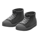 Rubber-Toe High Tops (Black) NH Storage Icon.png