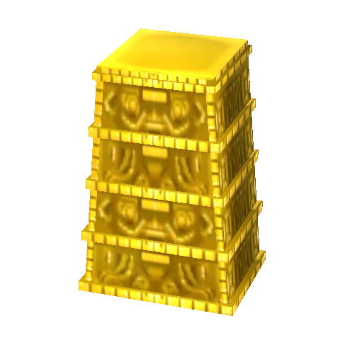 golden dresser