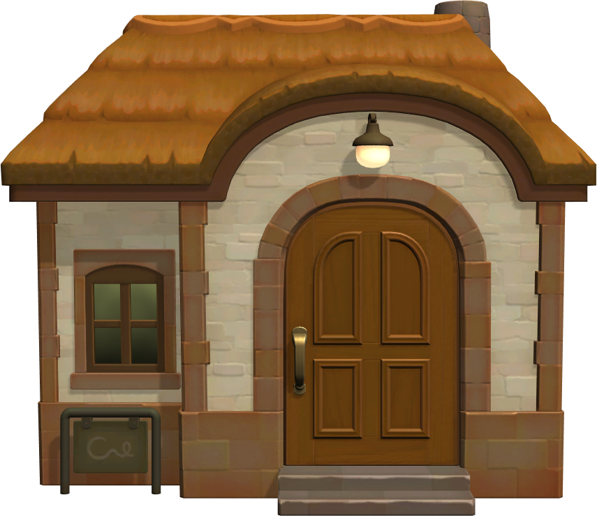 Exterior of Bea's house in Animal Crossing: New Horizons