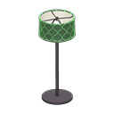 Floor Lamp (Black - Green Design) NH Icon.png