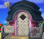 Exterior of Muffy's house in Animal Crossing: New Leaf