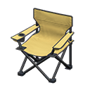 Outdoor Folding Chair (Black - Yellow) NH Icon.png