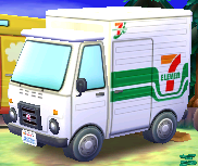 Exterior of Filly's RV in Animal Crossing: New Leaf