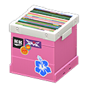 Record Box (Pink - Various) NH Icon.png
