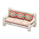 Log Extra-Long Sofa (White Birch - Southwestern Flair) NH Icon.png