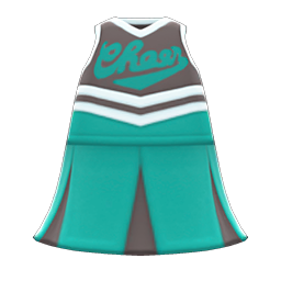 Cheerleading Uniform (Green) NH Icon.png