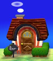 Exterior of Sandy's house in Animal Crossing: New Leaf