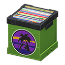 Record Box (Green - Sunset) NH Icon.png
