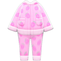 Fleece Pj's (Pink) NH Icon.png