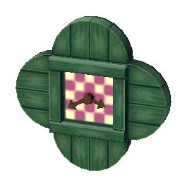 Green Wall Clock (Deep Green - Purple) NL Model.png