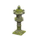 Tall Lantern (Mossy) NH Icon.png