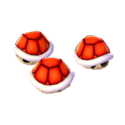 Triple Red Shells