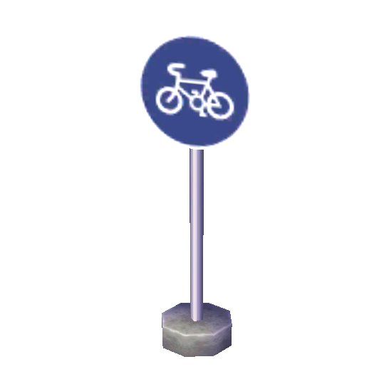 Do-Not-Enter Sign (Bicycles Only) NL Model.png