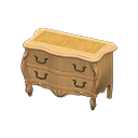Elegant Dresser (Light Brown - Gold Diamonds) NH Icon.png
