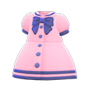 Sailor-Collar Dress (Pink) NH Storage Icon.png