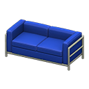 Cool Sofa (Silver - Blue) NH Icon.png