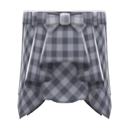 Draped skirt