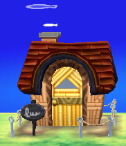 Exterior of Zucker's house in Animal Crossing: New Leaf