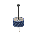 Shaded Pendant Lamp (Navy Design) NH Icon.png