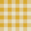 The Lemon gingham pattern for the ranch tea table.