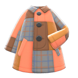 Patchwork Coat (Brown) NH Icon.png