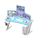 Gaming Desk (Light Blue - Digital-Audio Workstation) NH Icon.png