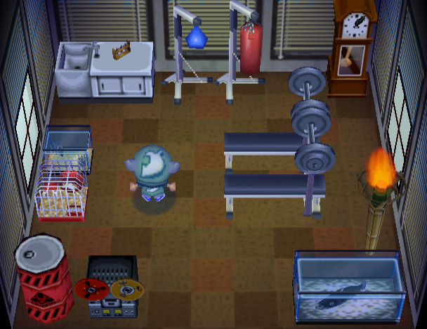 Tarou's house interior