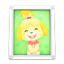 Isabelle's Photo (White) NH Icon.png
