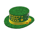 New Year's Silk Hat (Green) NH Storage Icon.png