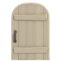 White Rustic Door (Round) NH Icon.png