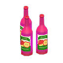 Decorative Bottles (Pink - Apple Labels) NH Icon.png