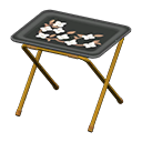 Vintage TV Tray (Gold - Black) NH Icon.png