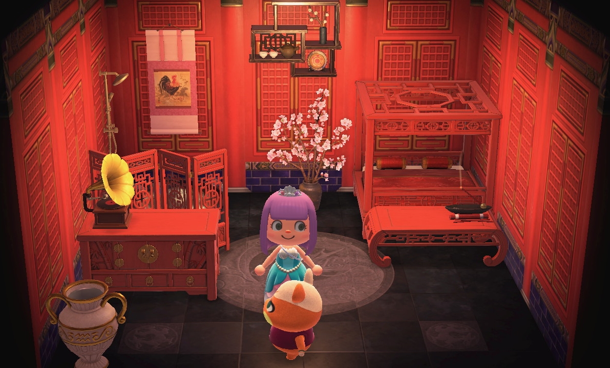 Interior of Soleil's house in Animal Crossing: New Horizons