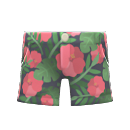 Botanical shorts's Black variant