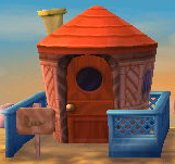 Exterior of Sally's house in Animal Crossing: New Leaf
