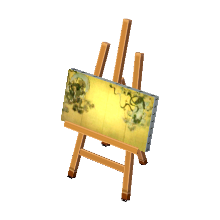 Wild Painting Fake New Leaf Animal Crossing Wiki Nookipedia   Wild Painting (Fake) NL Model 