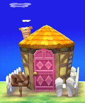 Exterior of Tammy's house in Animal Crossing: New Leaf