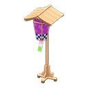 Blossom-Viewing Lantern (Light Wood) NH Icon.png