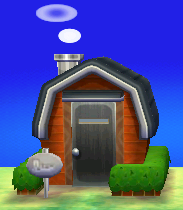 Exterior of Biff's house in Animal Crossing: New Leaf