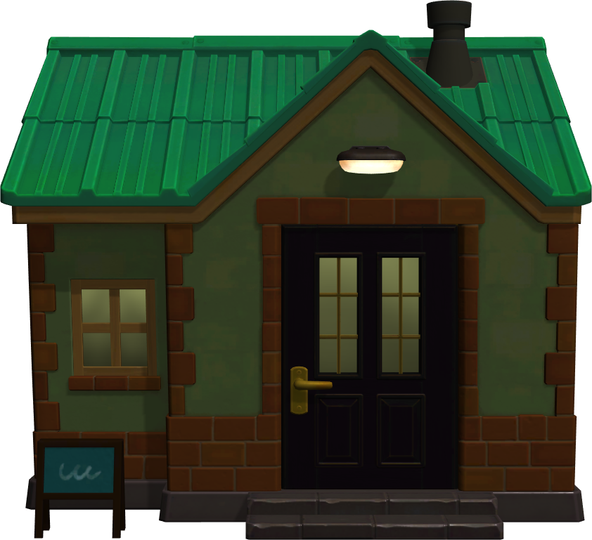 Exterior of Frobert's house in Animal Crossing: New Horizons
