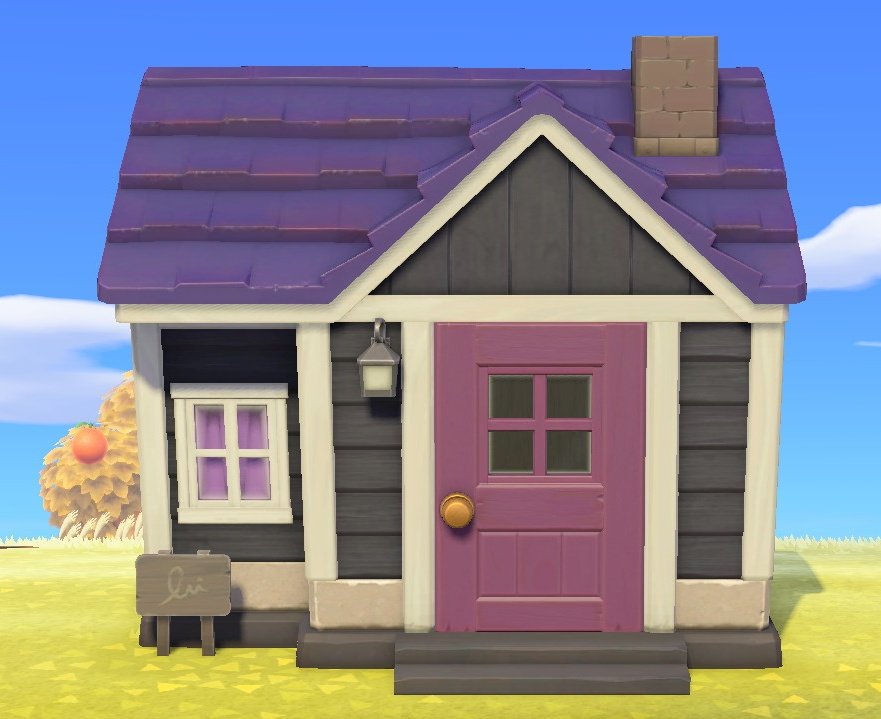 Exterior of Quinn's house in Animal Crossing: New Horizons