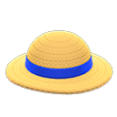 Straw hat (New Horizons) - Animal Crossing Wiki - Nookipedia