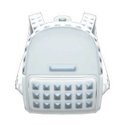 Studded Backpack (White) NH Icon.png