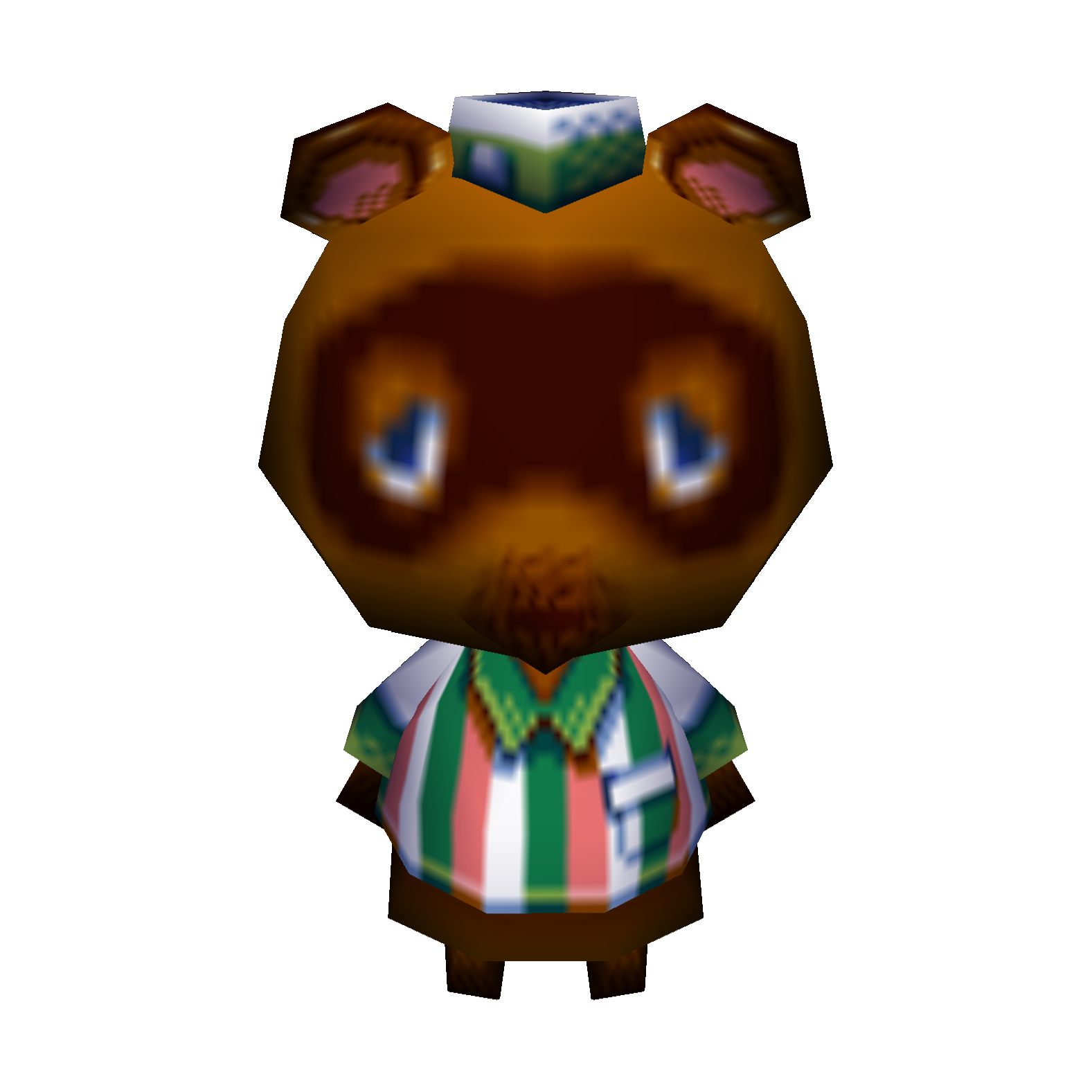 File:Tom Nook (Nookway) DnM+ Model.png - Animal Crossing Wiki - Nookipedia