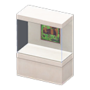 Wide Display Stand (White - Child's Drawing) NH Icon.png
