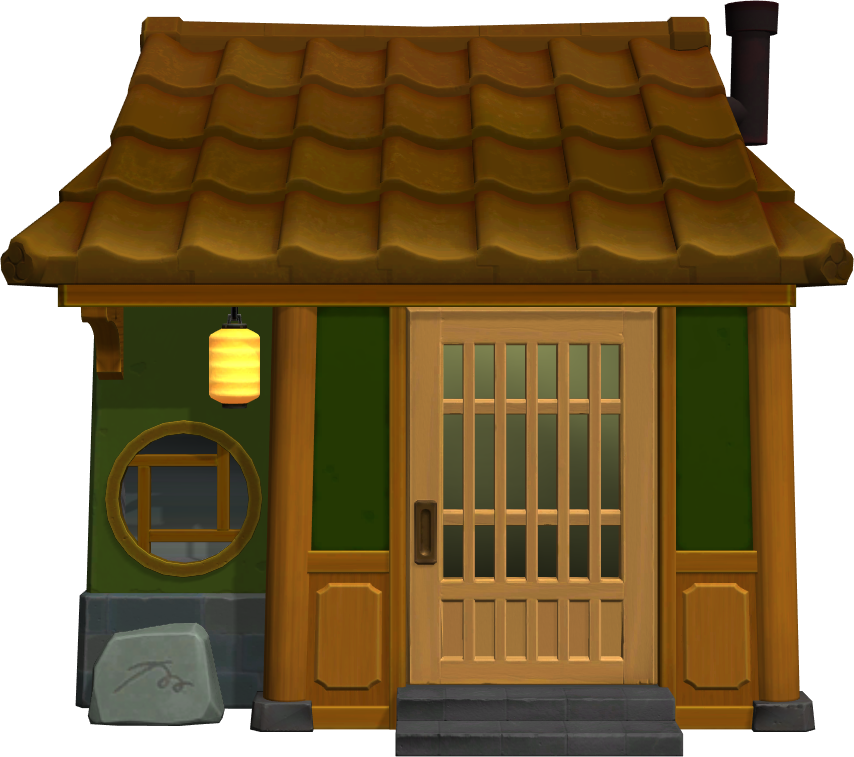 Exterior of Rowan's house in Animal Crossing: New Horizons