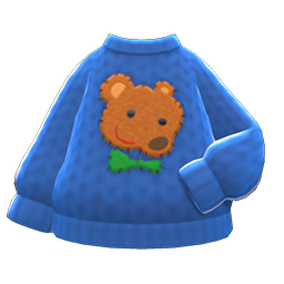 Mom's Hand-Knit Sweater (Teddy Bear) NH Icon.png