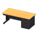Office Desk (Black & Wood) NH Icon.png