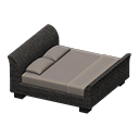 Rattan Bed (Black) NH Icon.png